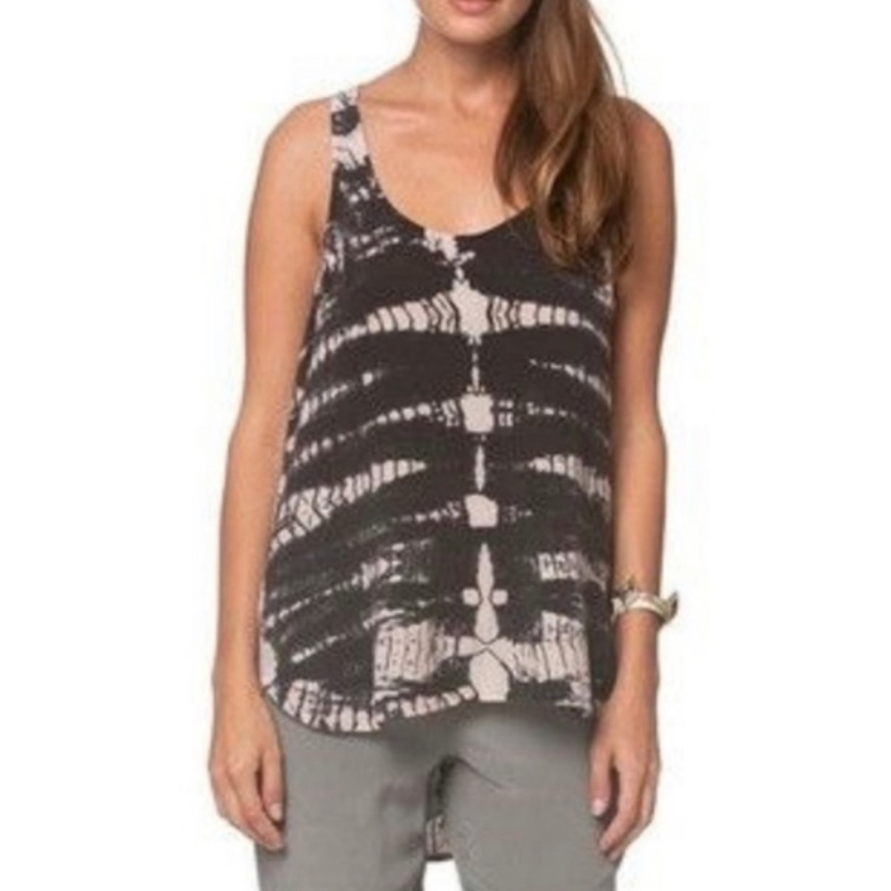 Gypsy 05 Silk Tie Dye Racerback Lakota Tank Size Medium
